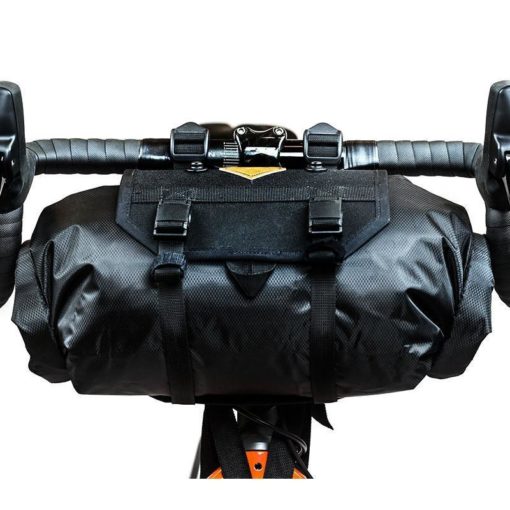 Restrap bikepacking handlebar bag (holster + dry bag)