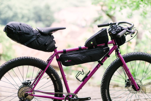 Bikepacking frame bag Miss Grape Internode