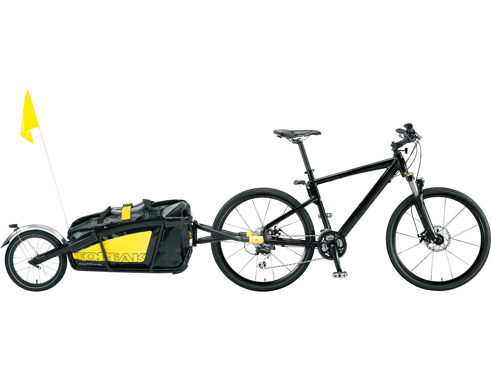 Remorque vélo monoroue, la solution pour partir en voyage à bicyclette