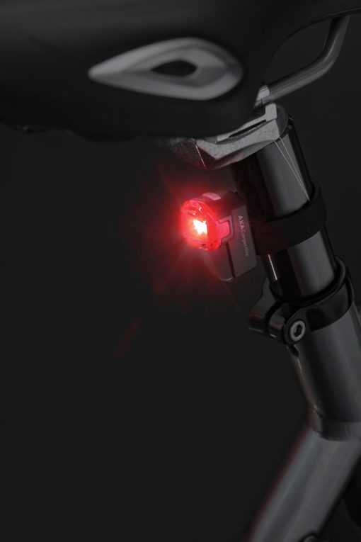 Feu LED arrière AXA Compactline, rechargeable USB