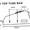 Sacoche de bikepacking Restrap “top tube”